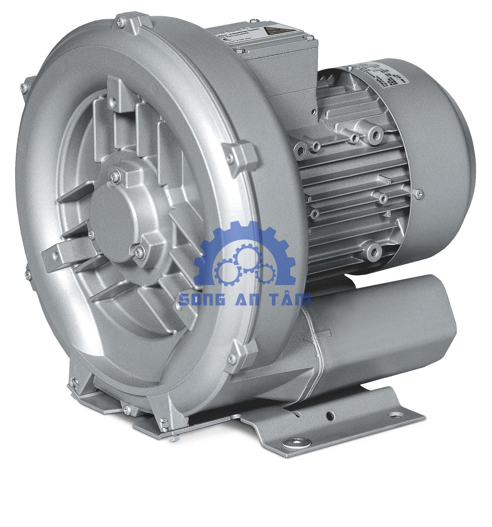 Máy thổi và bơm chân không kênh bên Elmo Rietschle 2BH15307EH17 2BH1 Series