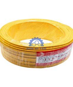 Dây điện đơn 1×0.75 lõi đồng màu Vàng, cuộn 100 mét