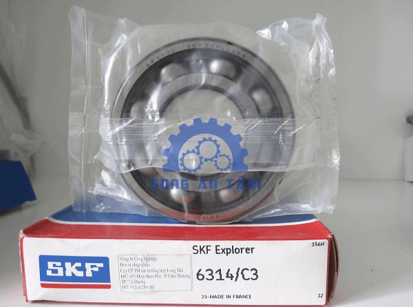 VÒNG BI 6314-C3 SKF CHÍNH HÃNG