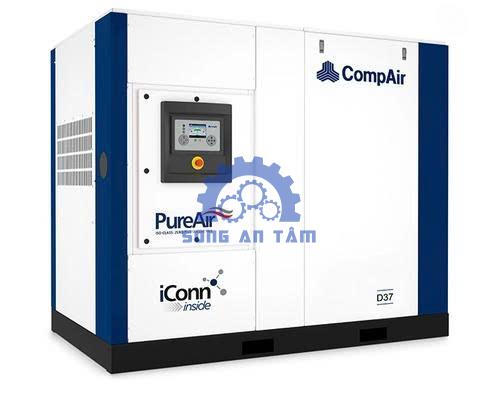 Máy nén trục vít không dầu hai cấp CompAir D-Series D37-D75 37-75kW