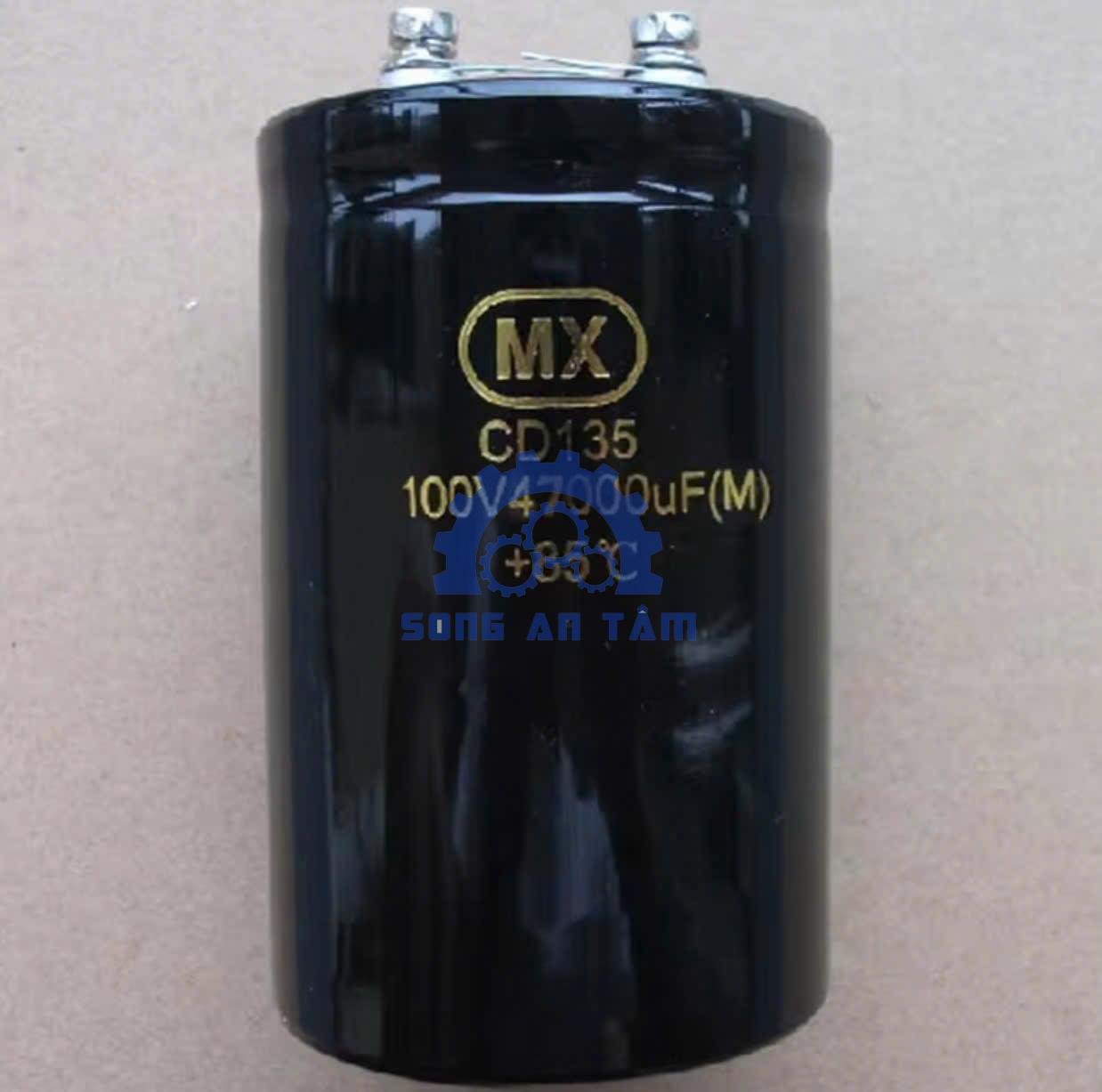 Tụ Điện Đầu Cuối Trục Vít 200V 5600UF, Tụ Điện Điện Phân Nhôm 220V 5600MFD