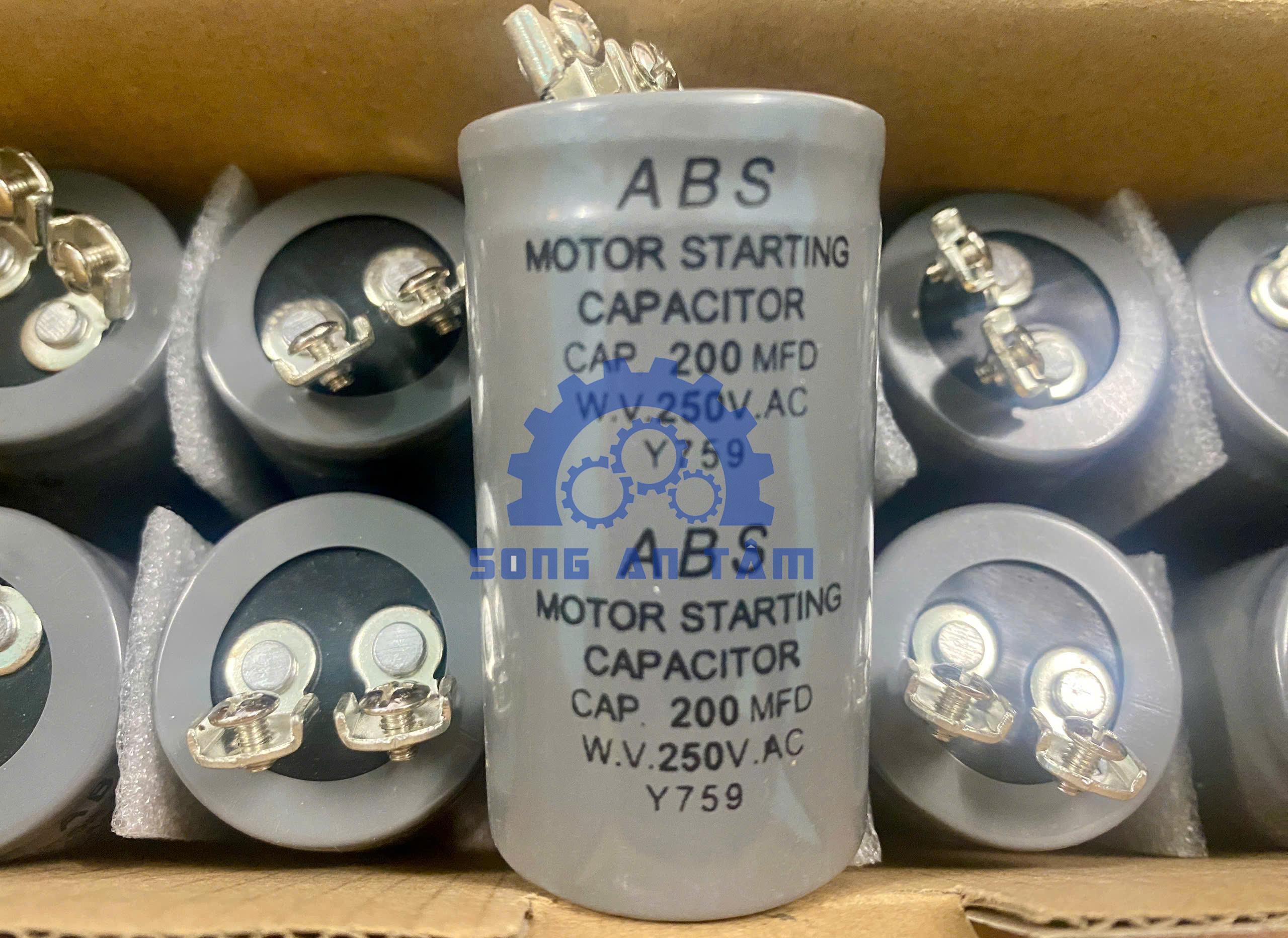 TỤ ĐIỆN KHỞI ĐỘNG CHO MÁY XAT THỊT HUBART